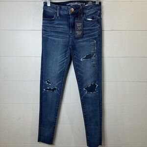 American Eagle Outfitters | NWT Hi-Rise Jegging Dark Wash Size 0